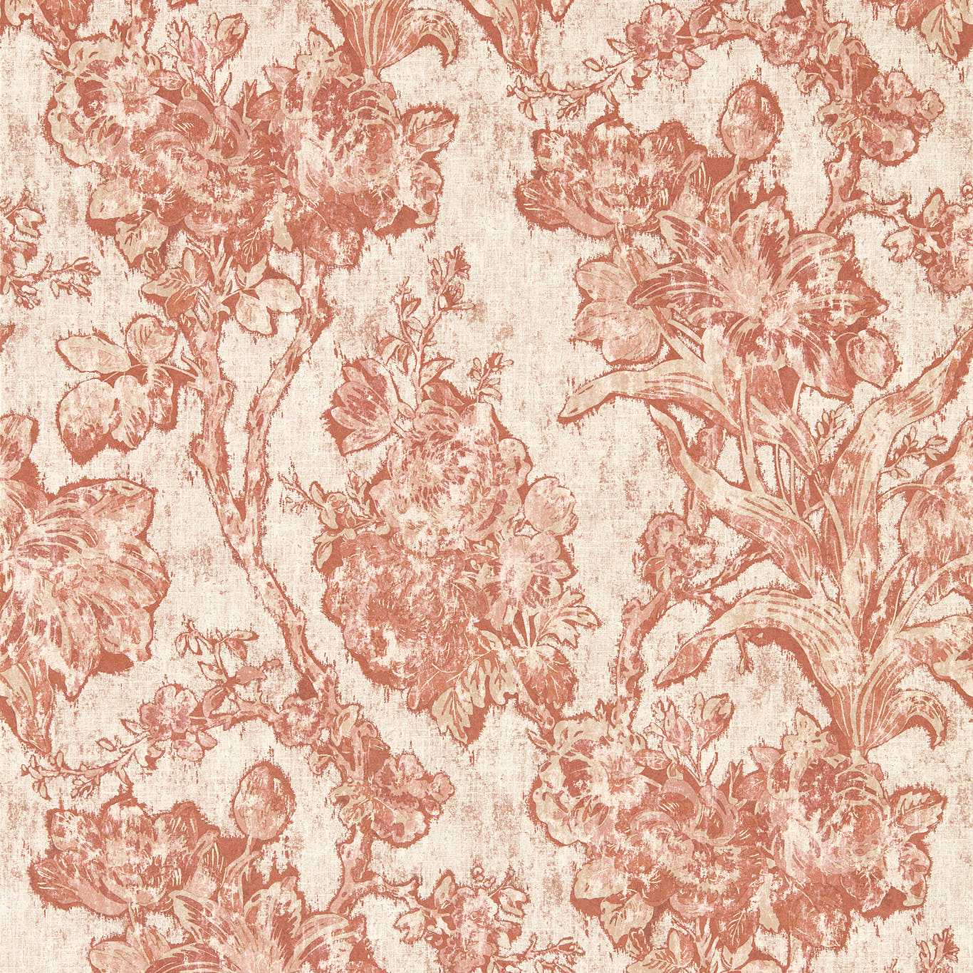 Fringed Tulip Toile Putty
